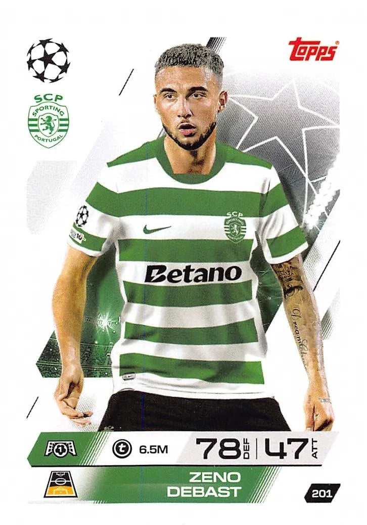 201 Zeno Debast (Sporting Clube de Portugal)