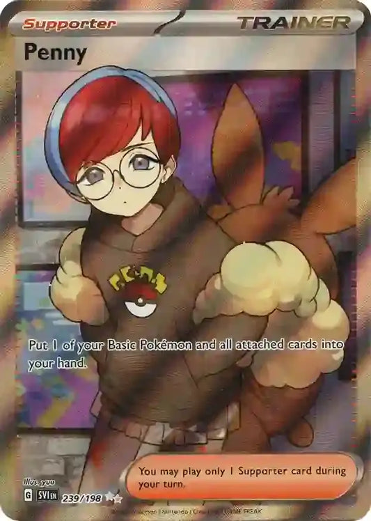 239/198 Penny Scarlet & Violet Base Set Pokémon Card