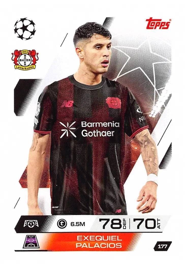 177 Exequiel Palacios (Bayer 04 Leverkusen)