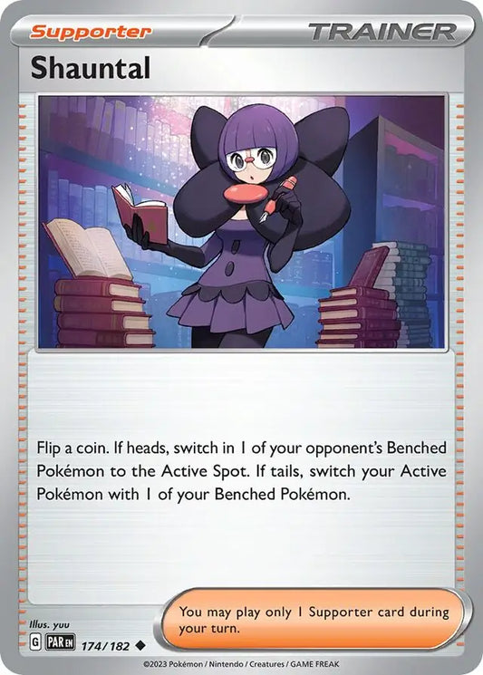 174/182 Shauntal Paradox Rift Pokémon Card