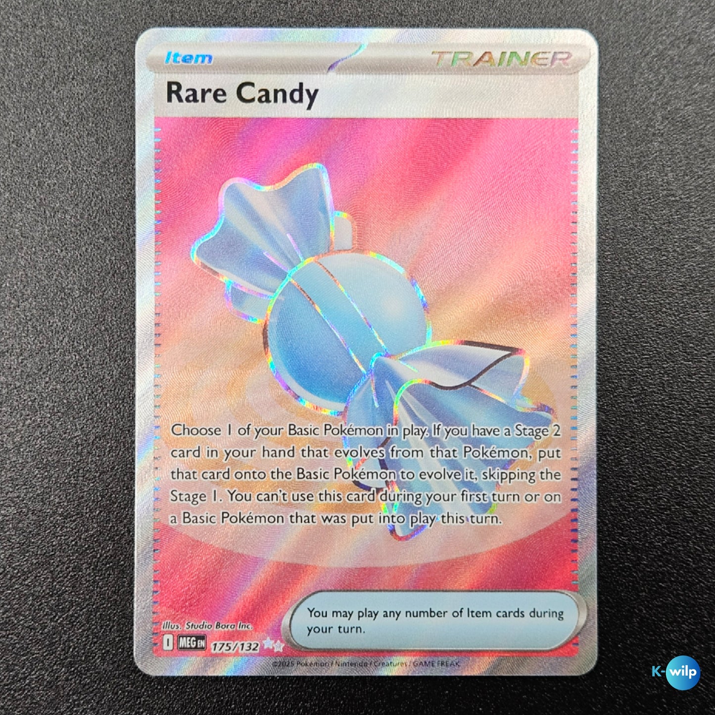 Rare Candy 175/132 Mega Evolution English Pokémon Trading Card