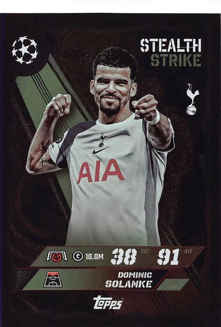 447 Dominic Solanke (Tottenham Hotspur) Stealth Strike