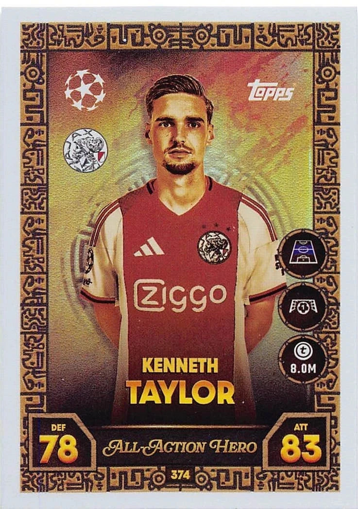 374 Kenneth Taylor (AFC Ajax) All-Action Hero