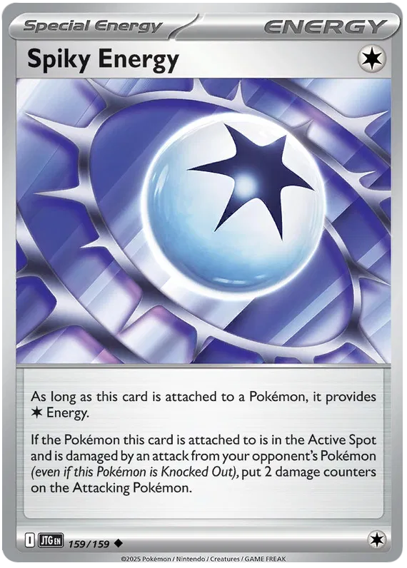159/159 Spiky Energy Journey Together Pokémon Card