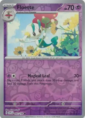 092/198 Floette Reverse Holo Scarlet & Violet Base Set Pokémon Card