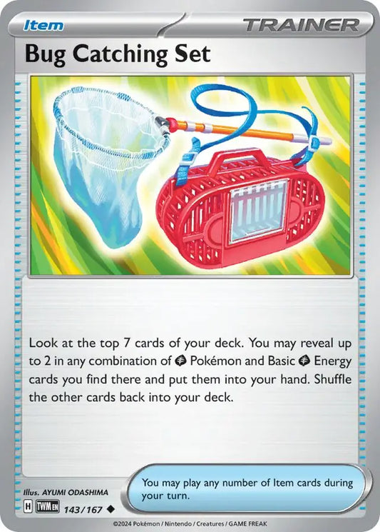 143/167 Bug Catching Set Twilight Masquerade Pokémon Card
