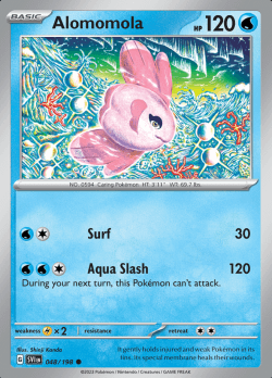 048/198 Alomomola Scarlet & Violet Base Set Pokémon Card