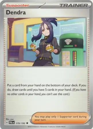 179/193 Dendra Paldea Evolved Pokémon Card