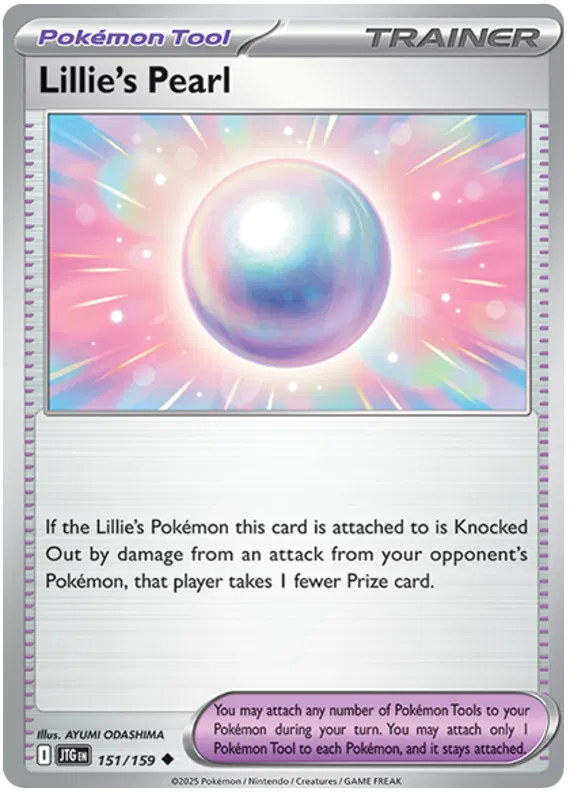 151/159 Lillie's Pearl Journey Together Pokémon Card