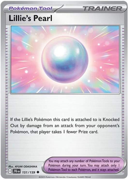 151/159 Lillie's Pearl Journey Together Pokémon Card