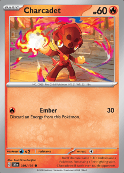 039/198 Charcadet Scarlet & Violet Base Set Pokémon Card