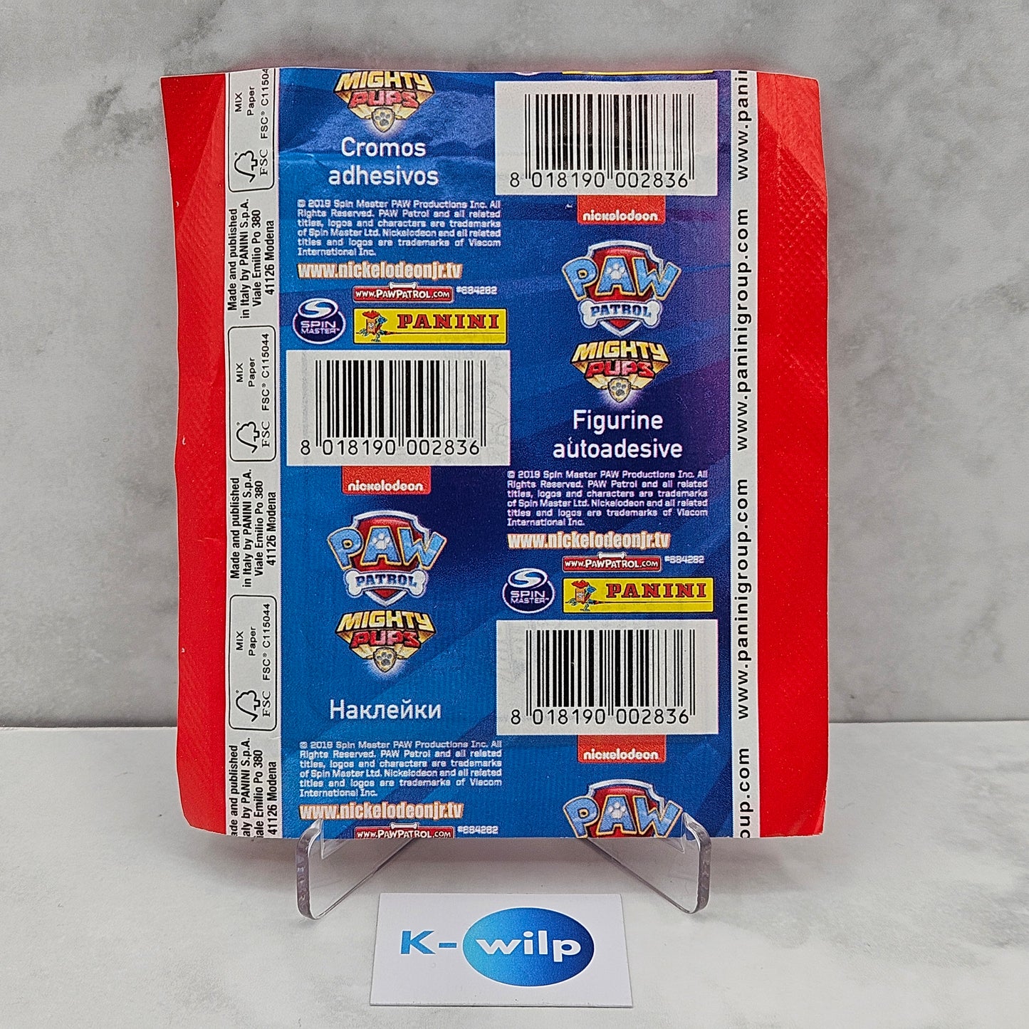 Paw Patrol Mighty Pups Sticker Pack (Panini)