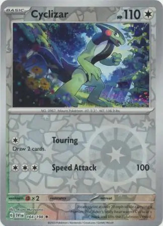 164/198 Cyclizar Reverse Holo Scarlet & Violet Base Set Pokémon Card
