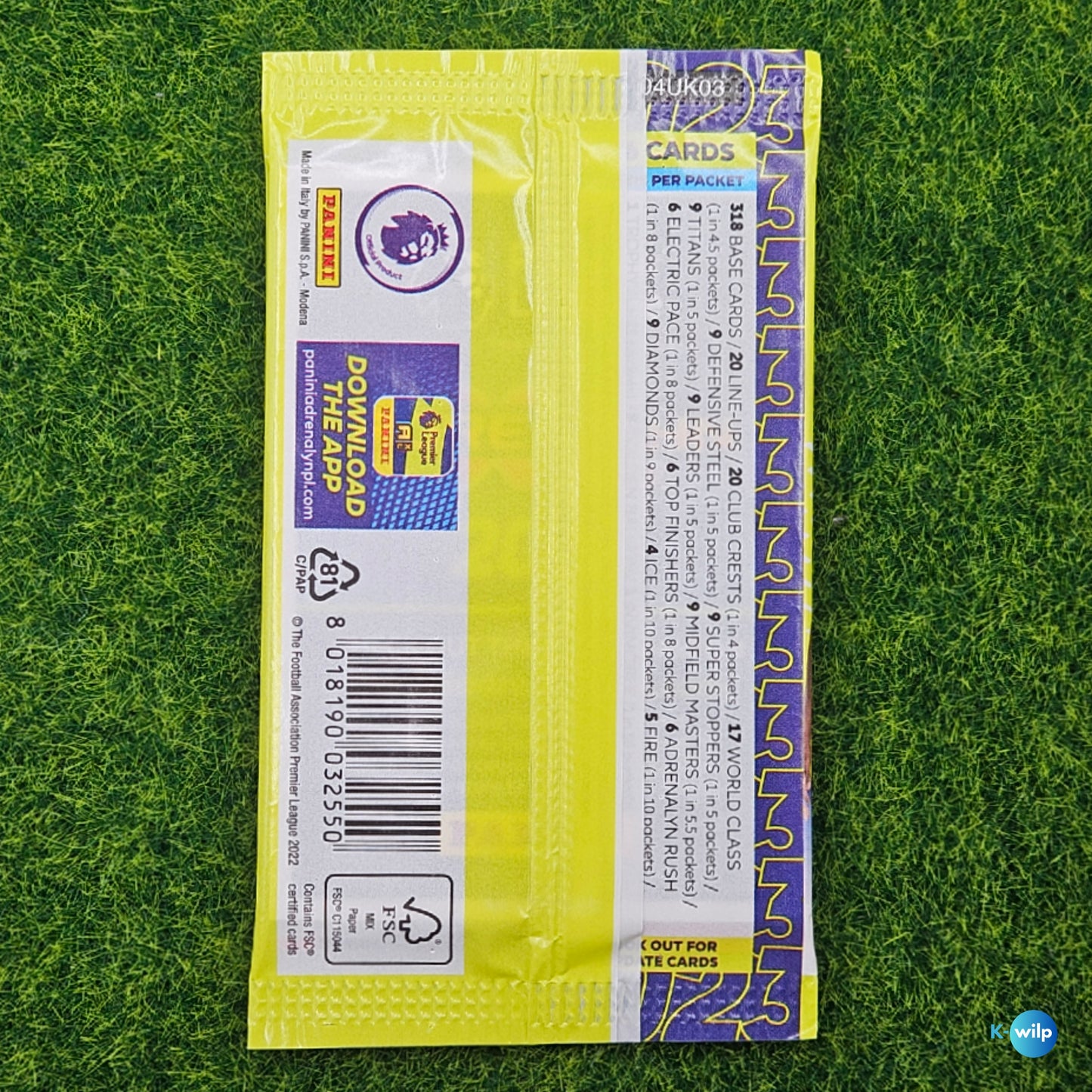 2023 Panini Premium League Adrenalyn XL Booster Pack