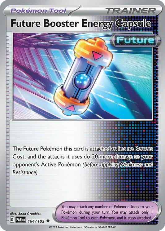 164/182 Future Booster Energy Capsule Paradox Rift Pokémon Card