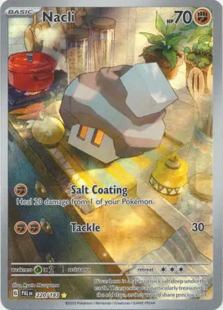 220/193 Nacli Paldea Evolved Pokémon Card