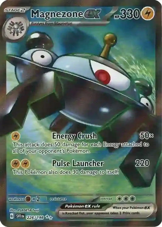 226/198 Magnezone ex Scarlet & Violet Base Set Pokémon Card