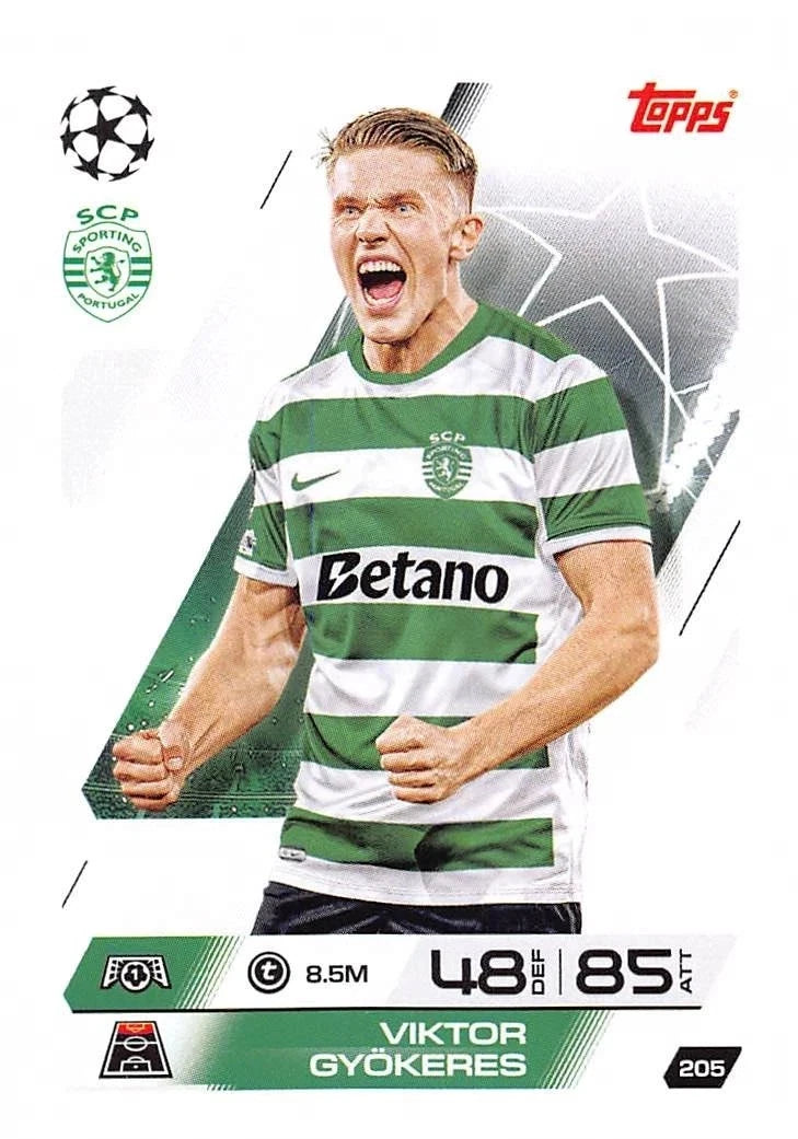205 Viktor Gyökeres (Sporting Clube de Portugal)