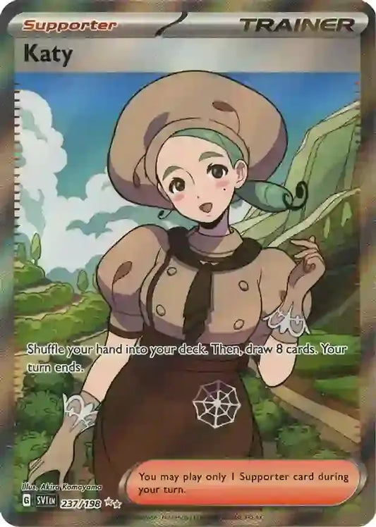 237/198 Katy Scarlet & Violet Base Set Pokémon Card