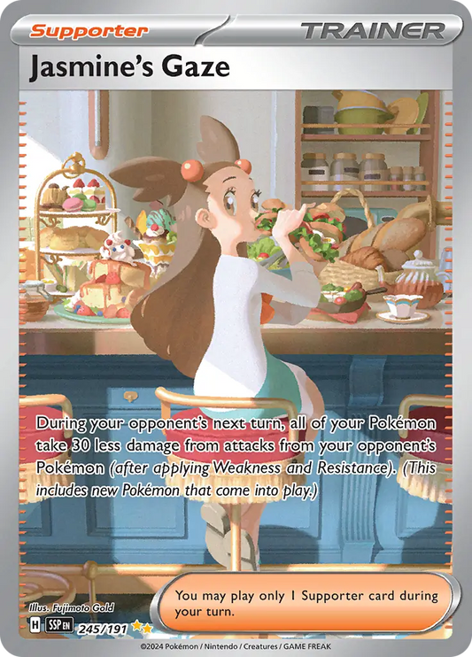 245/191 Jasmine's Gaze Surging Sparks Pokémon Card