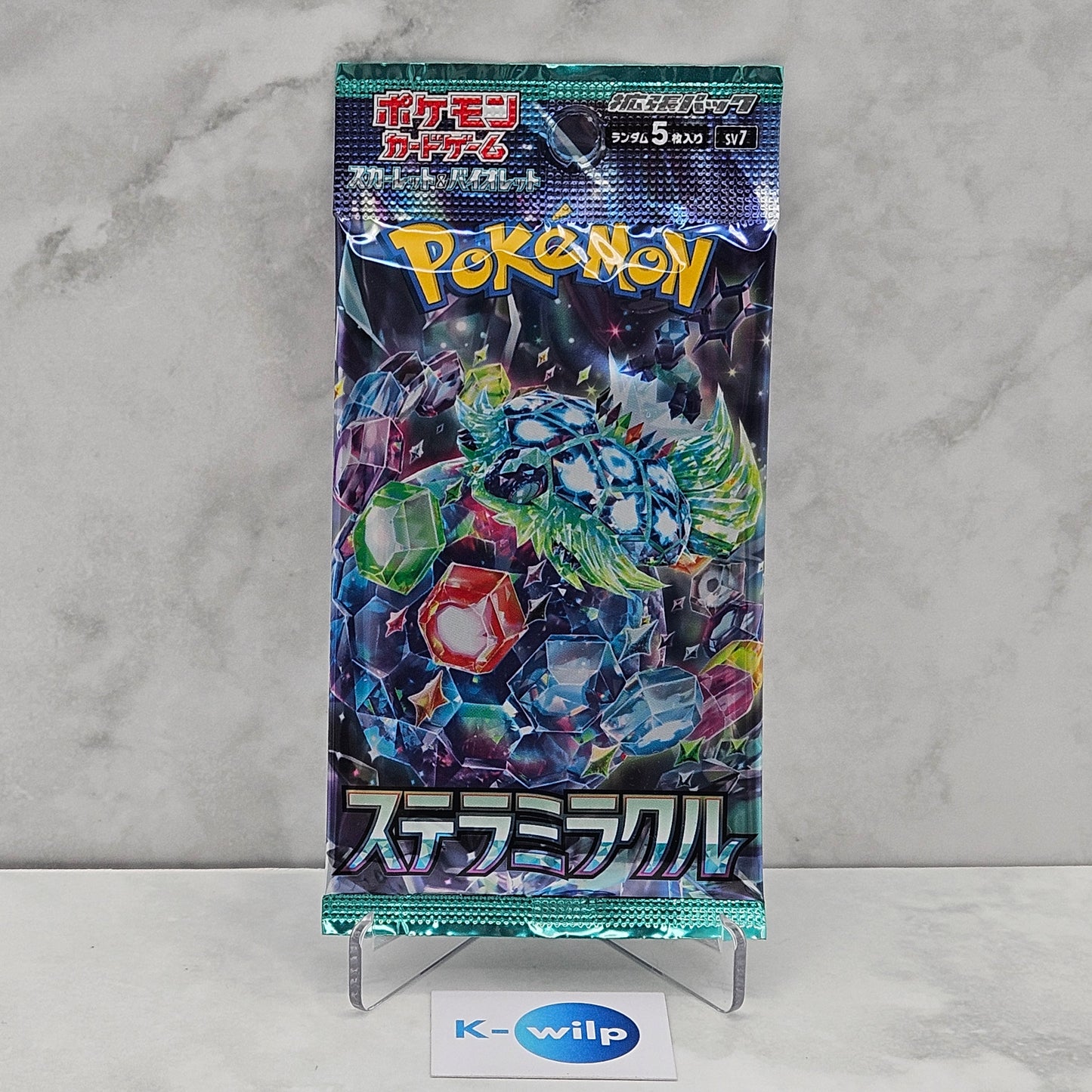 Stellar Miracle SV7 Japanese Pokémon Sealed Booster Pack