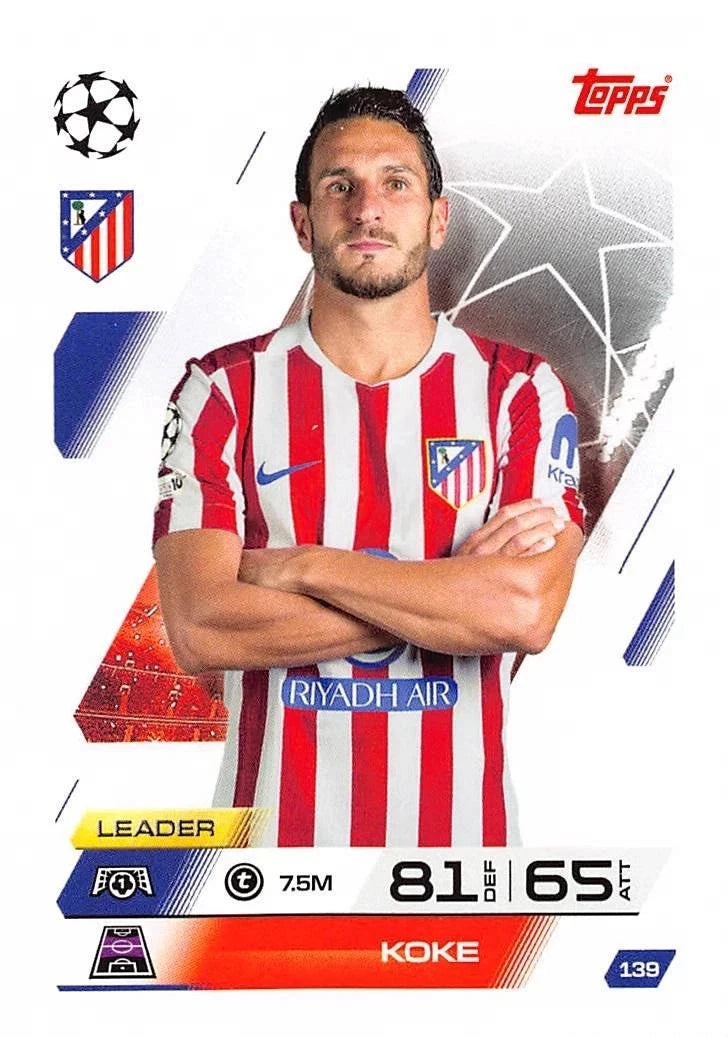 139 Koke (Atlético de Madrid)