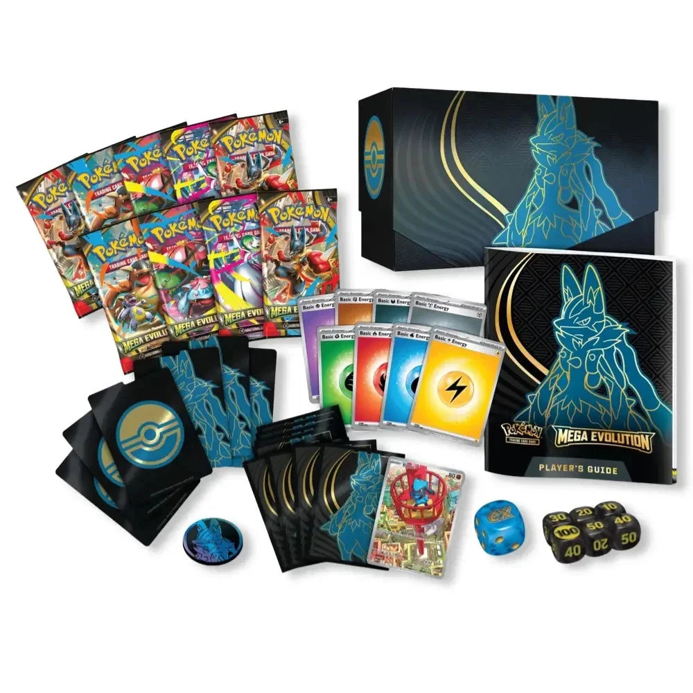 Pokémon Lucario Mega Evolution Elite Trainer Box (ETB)