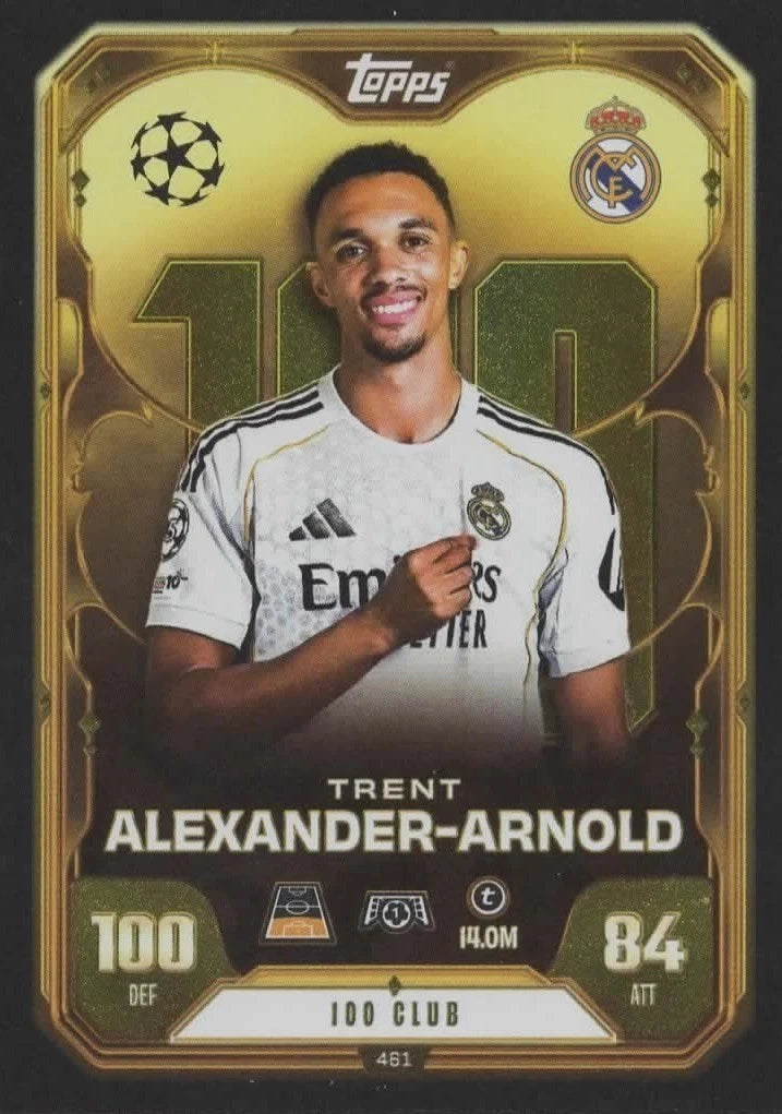 461 Trent Alexander-Arnold (Real Madrid CF) 100 Club