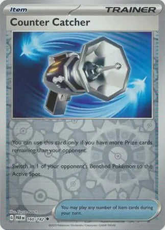 160/182 Counter Catcher Reverse Holo Paradox Rift Pokémon Card