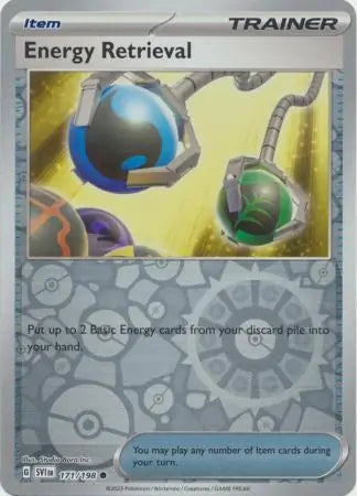 171/198 Energy Retrieval Generator Reverse Holo Scarlet & Violet Base Set Pokémon Card