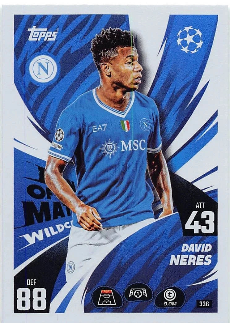 336 David Neres (SSC Napoli) Man of the Match Wildcard