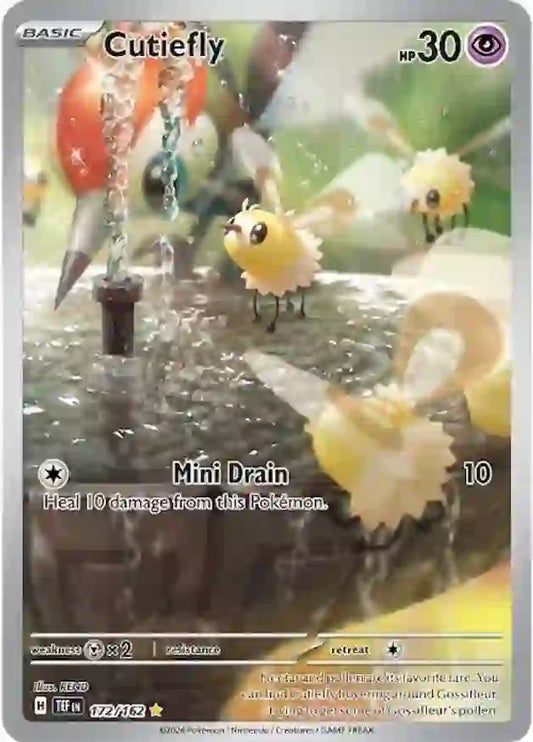 172/162 Cutiefly Scarlet & Violet Temporal Forces Pokémon Card