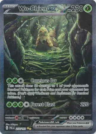 257/193 Wo-Chien ex Paldea Evolved Pokémon Card