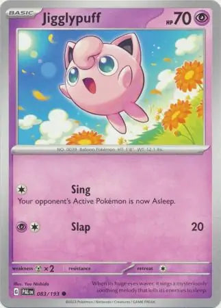 083/193 Jigglypuff Paldea Evolved Pokémon Card