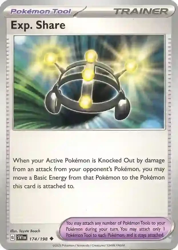 174/198 Exp. Share Scarlet & Violet Base Set Pokémon Card