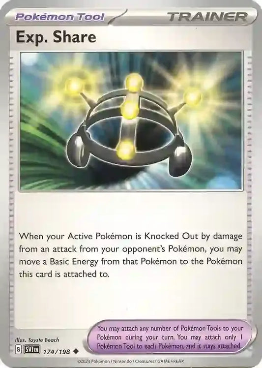 174/198 Exp. Share Scarlet & Violet Base Set Pokémon Card