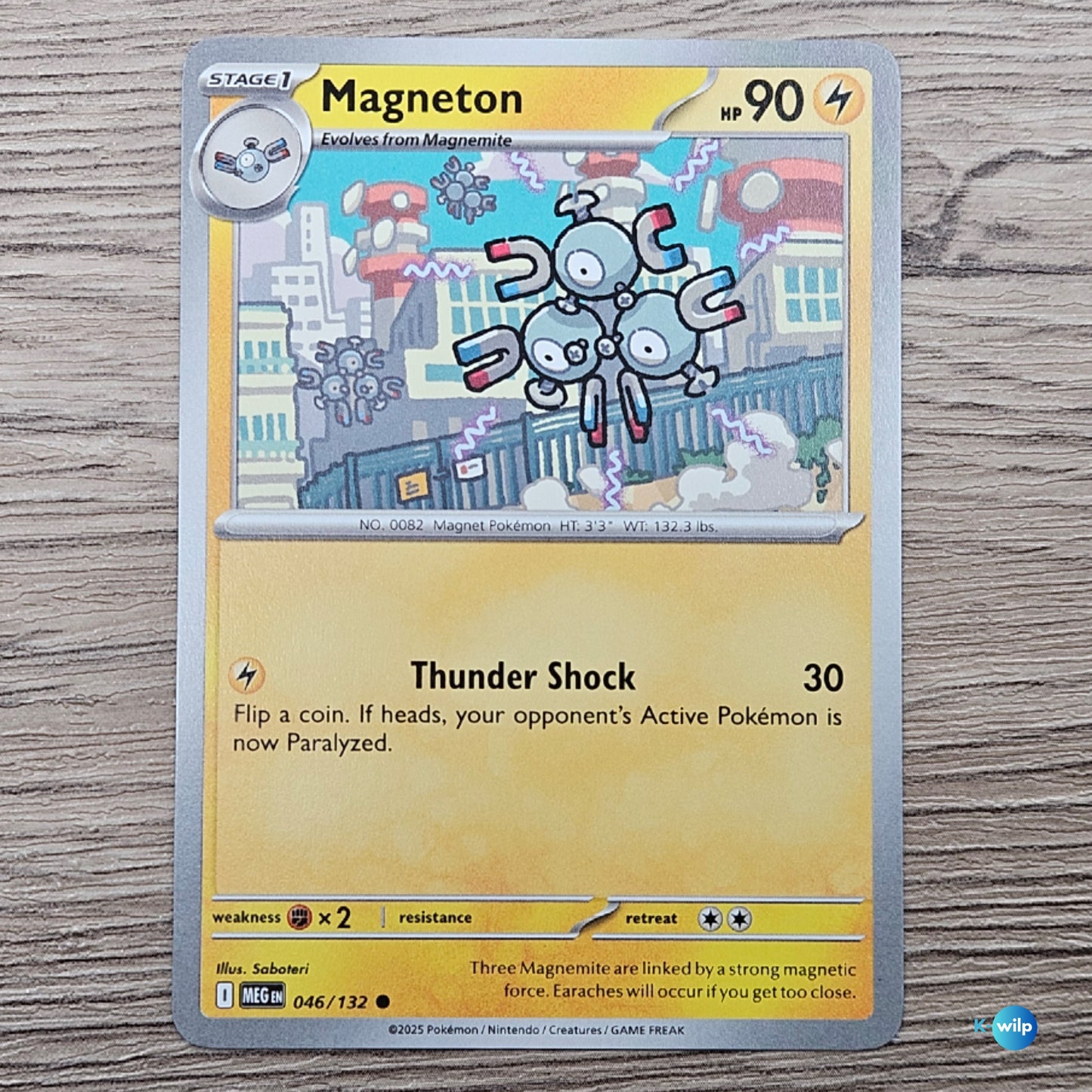 046/132 Magneton Mega Evolution Pokémon Card