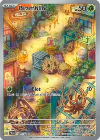 198/193 Bramblin Paldea Evolved Pokémon Card