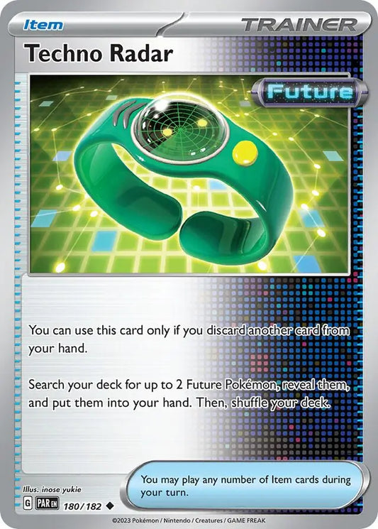 180/182 Techno Radar Paradox Rift Pokémon Card