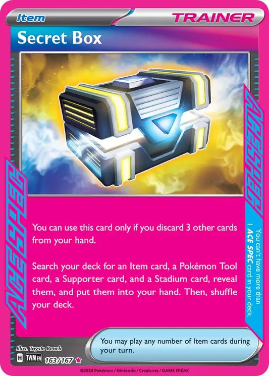 163/167 Secret Box Twilight Masquerade Pokémon Card
