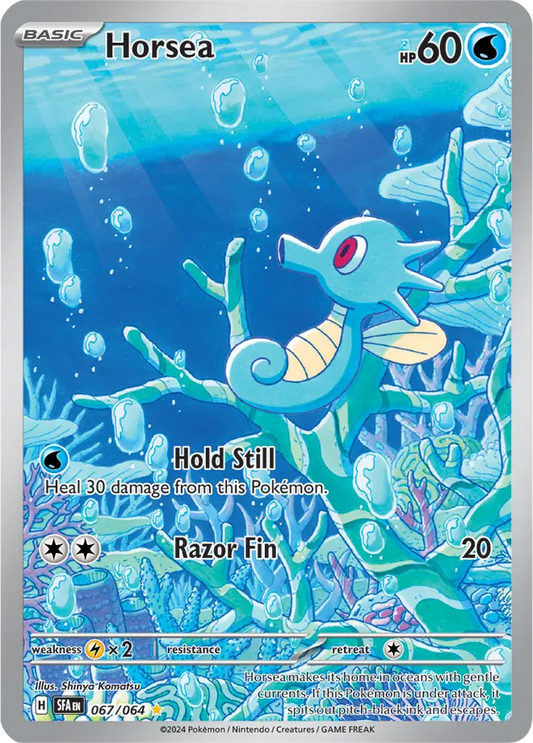 067/064 Horsea Shrouded Fable Pokémon Card