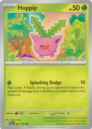 001/193 Hoppip Paldea Evolved Pokémon Card