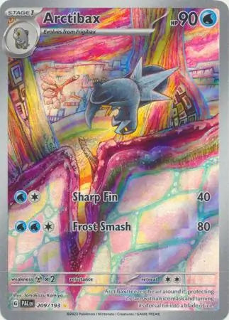 209/193 Arctibax Paldea Evolved Pokémon Card