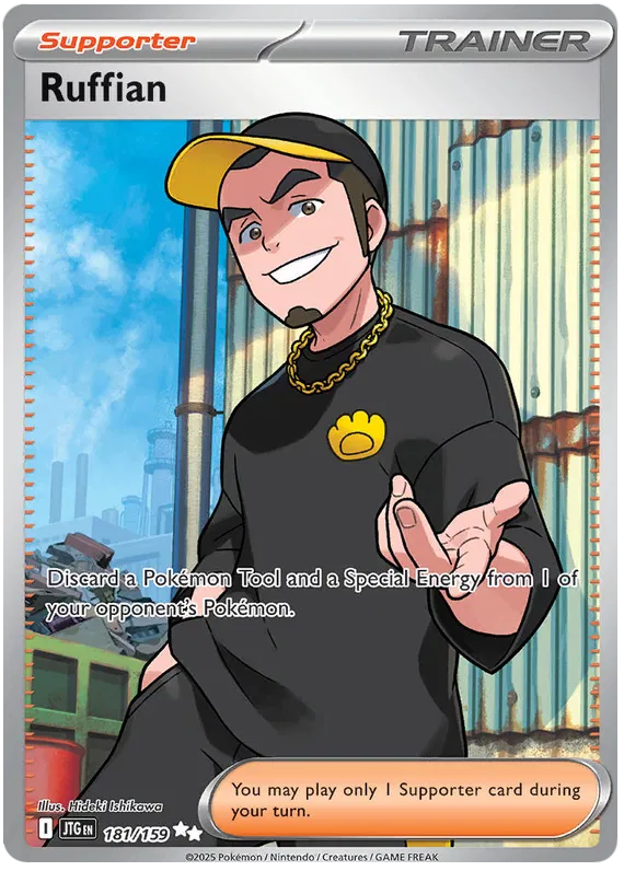 181/159 Ruffian Journey Together Pokémon Card
