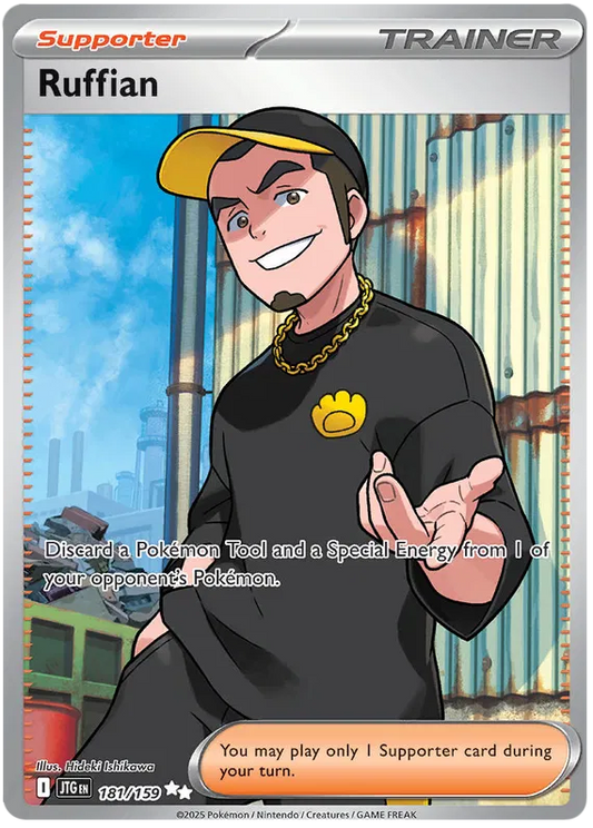 181/159 Ruffian Journey Together Pokémon Card