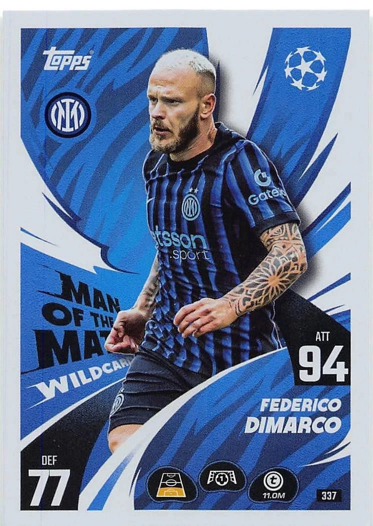 337 Federico Dimarco (FC Internazionale Milano) Man of the Match Wildcard