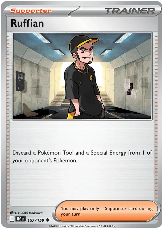 157/159 Ruffian Journey Together Pokémon Card