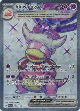 238/193 Slowking ex Paldea Evolved Pokémon Card
