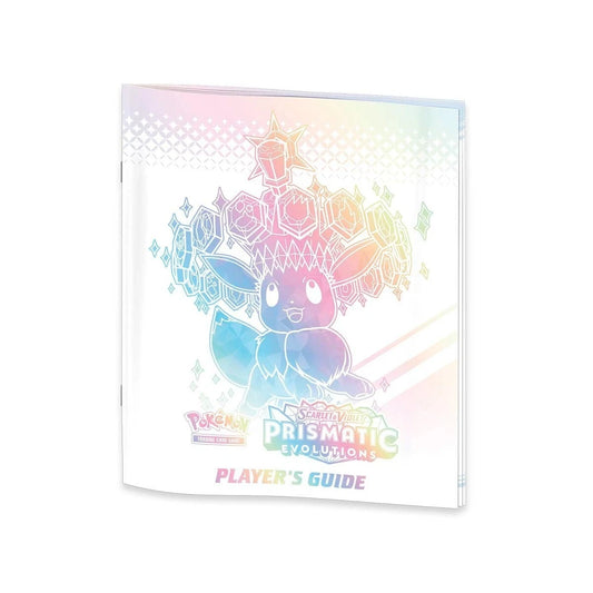 Prismatic Evolutions ETB Players Guide Booklet