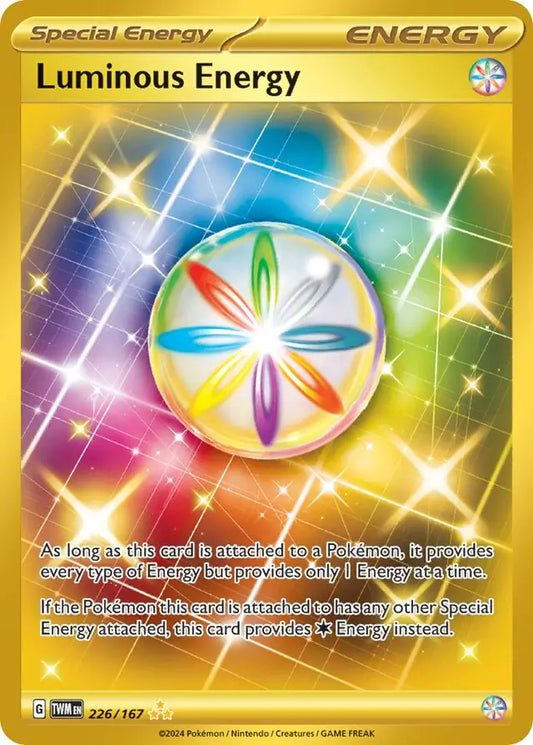 226/167 Luminous Energy Twilight Masquerade Pokémon Card